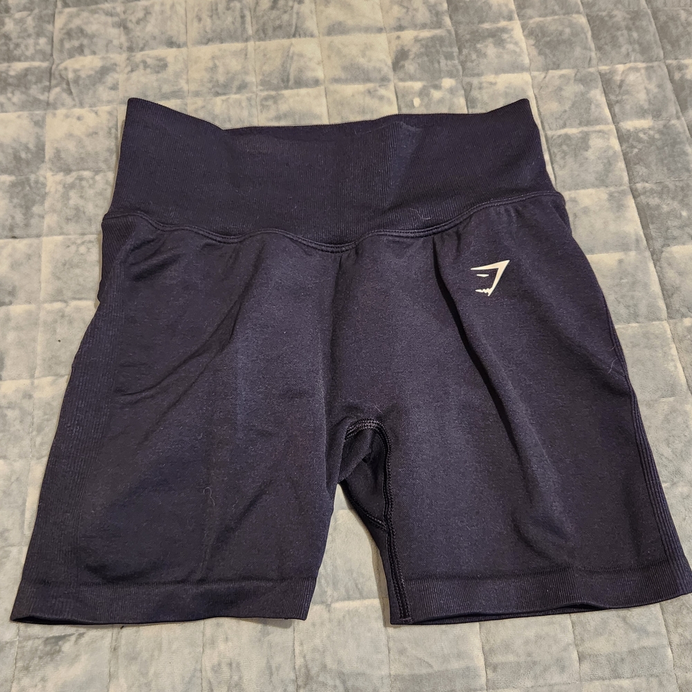 Gymshark Dark Blue Bike Shorts